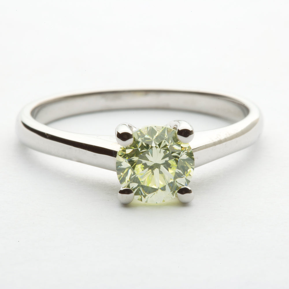 Lime hot sale green ring