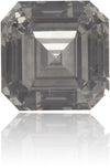 Natural Gray Diamond Square 1.02 ct Polished