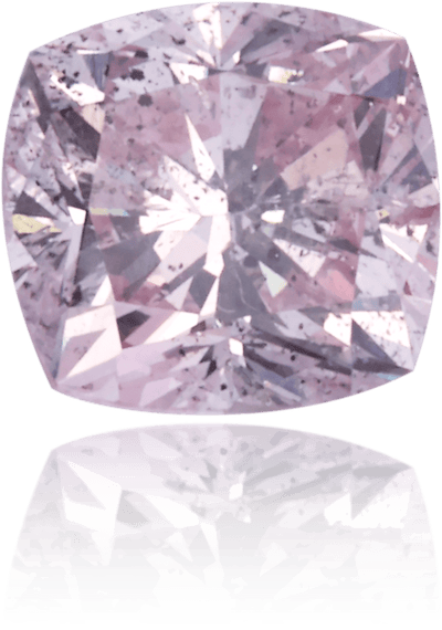 Natural Purple Diamond Cushion 0.36 ct Polished