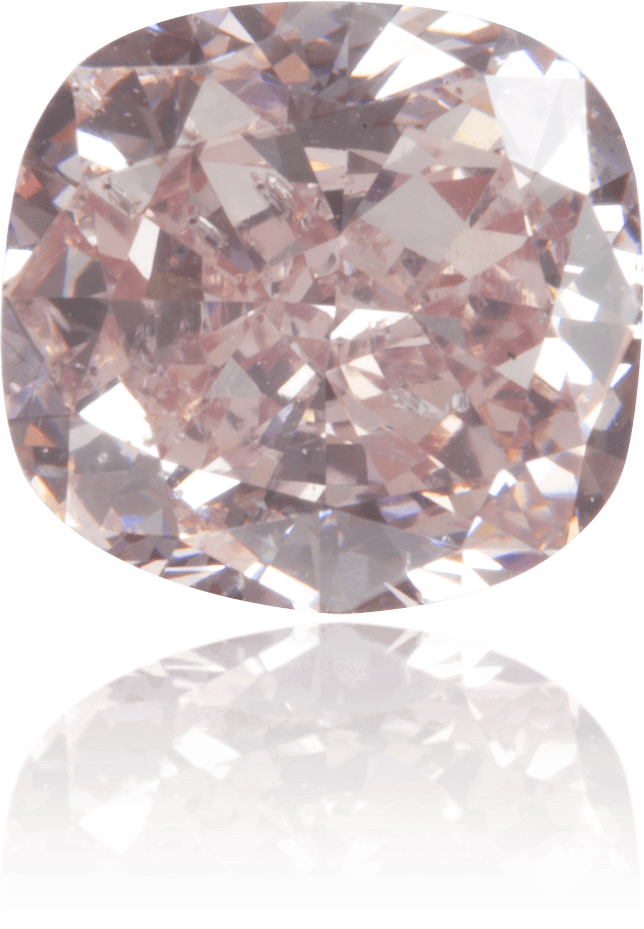 Natural Pink Diamond Cushion 1.16 ct Polished