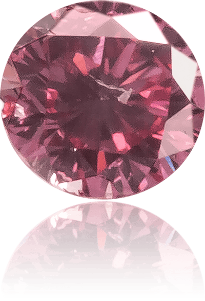 Natural Pink Diamond Round 0.12 ct Polished