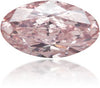 Natural Pink Diamond Oval 0.94 ct Polished