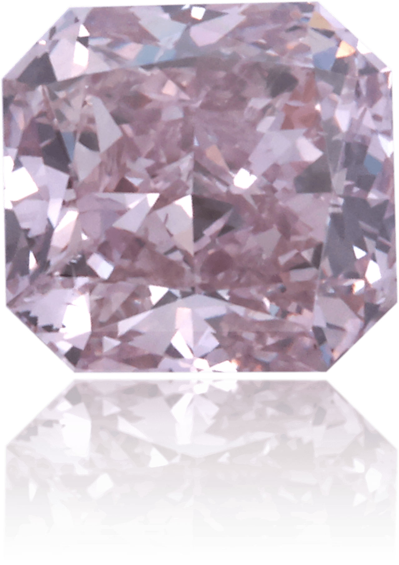 Natural Pink Diamond Square 1.03 ct Polished