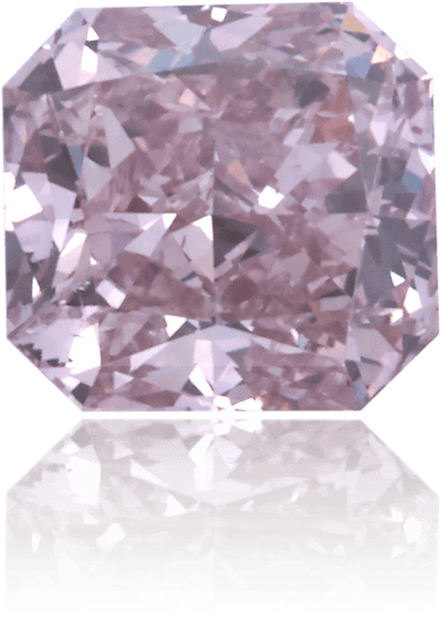 Natural Pink Diamond Square 1.03 ct Polished