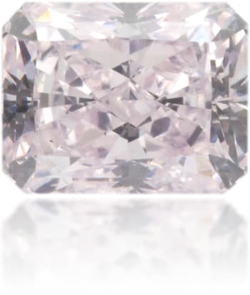 Natural Purple Diamond Rectangle 1.33 ct Polished