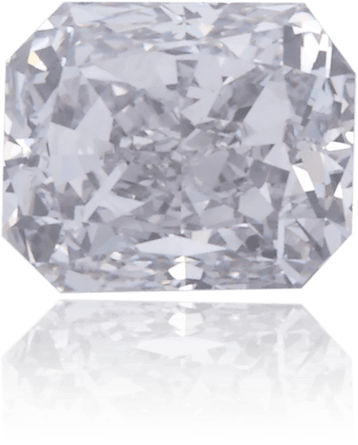 Natural Gray Diamond Rectangle 0.62 ct Polished