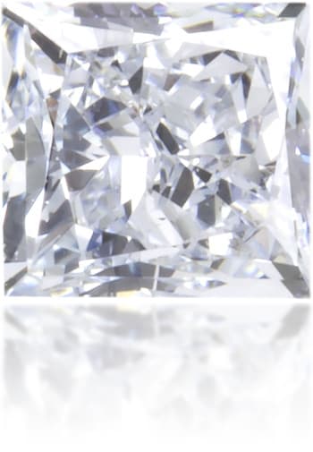 Natural Blue Diamond Square 0.21 ct Polished