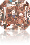 Natural Pink Diamond Square 0.78 ct Polished