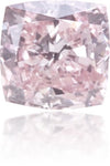 Natural Pink Diamond Cushion 0.18 ct Polished