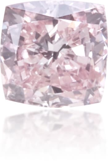 Natural Pink Diamond Cushion 0.18 ct Polished