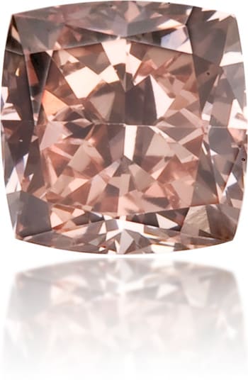 Natural Pink Diamond Cushion 0.23 ct Polished