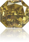 Natural Green Diamond Square 0.56 ct Polished