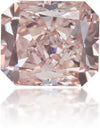 Natural Pink Diamond Rectangle 0.93 ct Polished