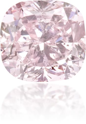 Natural Purple Diamond Cushion 0.52 ct Polished