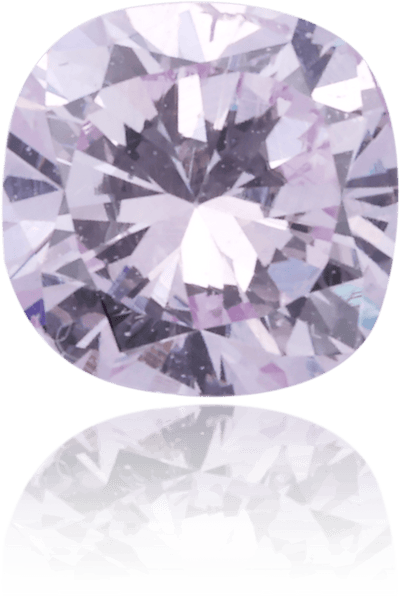 Natural Purple Diamond Cushion 0.30 ct Polished