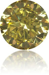 Natural Chameleon Diamond Round 1.28 ct Polished