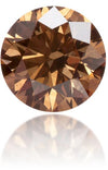 Natural Brown Diamond Round 0.57 ct Polished