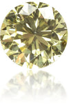 Natural Yellow Diamond Round 0.26 ct Polished