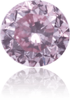 Natural Purple Diamond Round 0.55 ct Polished