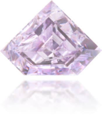 Natural Purple Diamond Shield 0.31 ct Polished