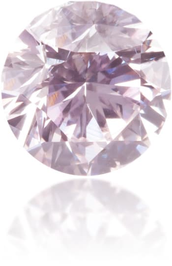 Natural Pink Diamond Round 0.32 ct Polished