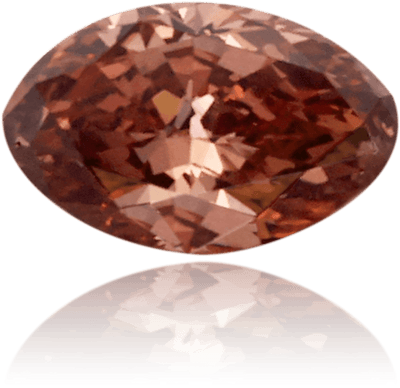 Natural Pink Diamond Marquise 0.23 ct Polished