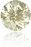 Natural Yellow Diamond Round 0.53 ct Polished