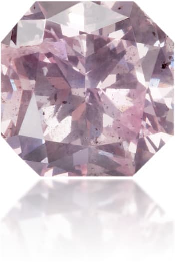 Natural Purple Diamond Square 1.07 ct Polished