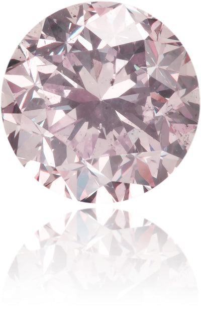 Natural Pink Diamond Round 0.73 ct Polished