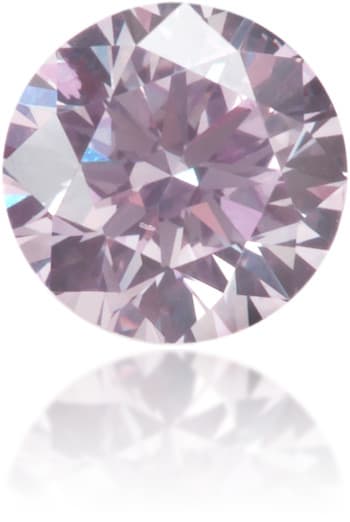 Natural Purple Diamond Round 0.19 ct Polished