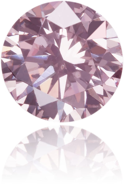 Natural Pink Diamond Round 0.17 ct Polished