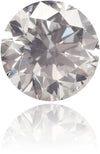 Natural Gray Diamond Round 0.46 ct Polished