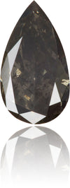 Natural Gray Diamond Pear Shape 0.86 ct Polished