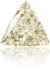 Natural Yellow Diamond Triangle 0.21 ct Polished