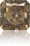 Natural Brown Diamond Square 2.87 ct Polished