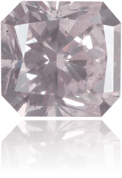 Natural Pink Diamond Rectangle 1.03 ct Polished