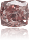 Natural Pink Diamond Cushion 0.14 ct Polished