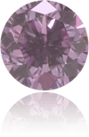 Natural Purple Diamond Round 0.17 ct Polished