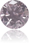 Natural Purple Diamond Round 0.23 ct Polished