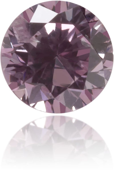 Natural Purple Diamond Round 0.20 ct Polished