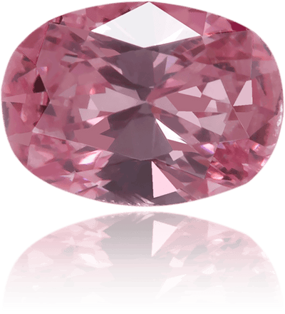 Natural Pink Diamond Oval 0.16 ct Polished