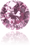 Natural Pink Diamond Round 0.16 ct Polished