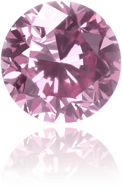 Natural Pink Diamond Round 0.16 ct Polished