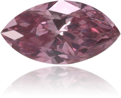 Natural Pink Diamond Marquise 0.17 ct Polished