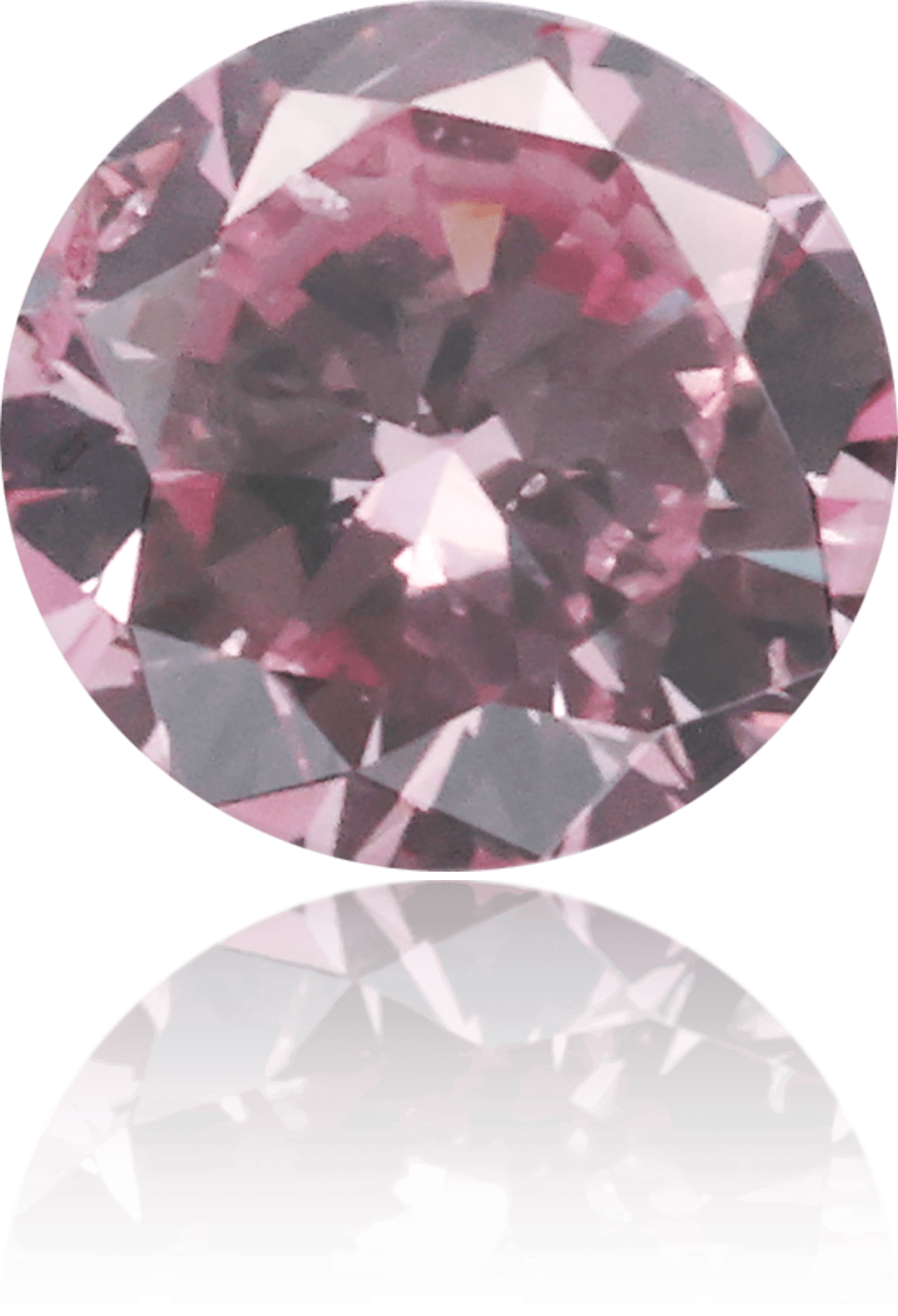 Natural Pink Diamond Round 0.21 ct Polished