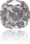 Natural Purple Diamond Cushion 0.66 ct Polished