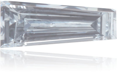 Natural Blue Diamond Baguette 0.22 ct Polished