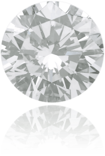 Natural Gray Diamond Round 0.62 ct Polished