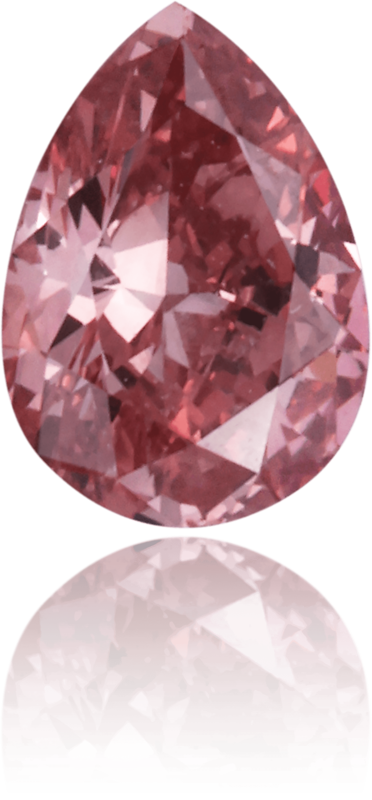 Natural Pink Diamond Pear Shape 0.26 ct Polished