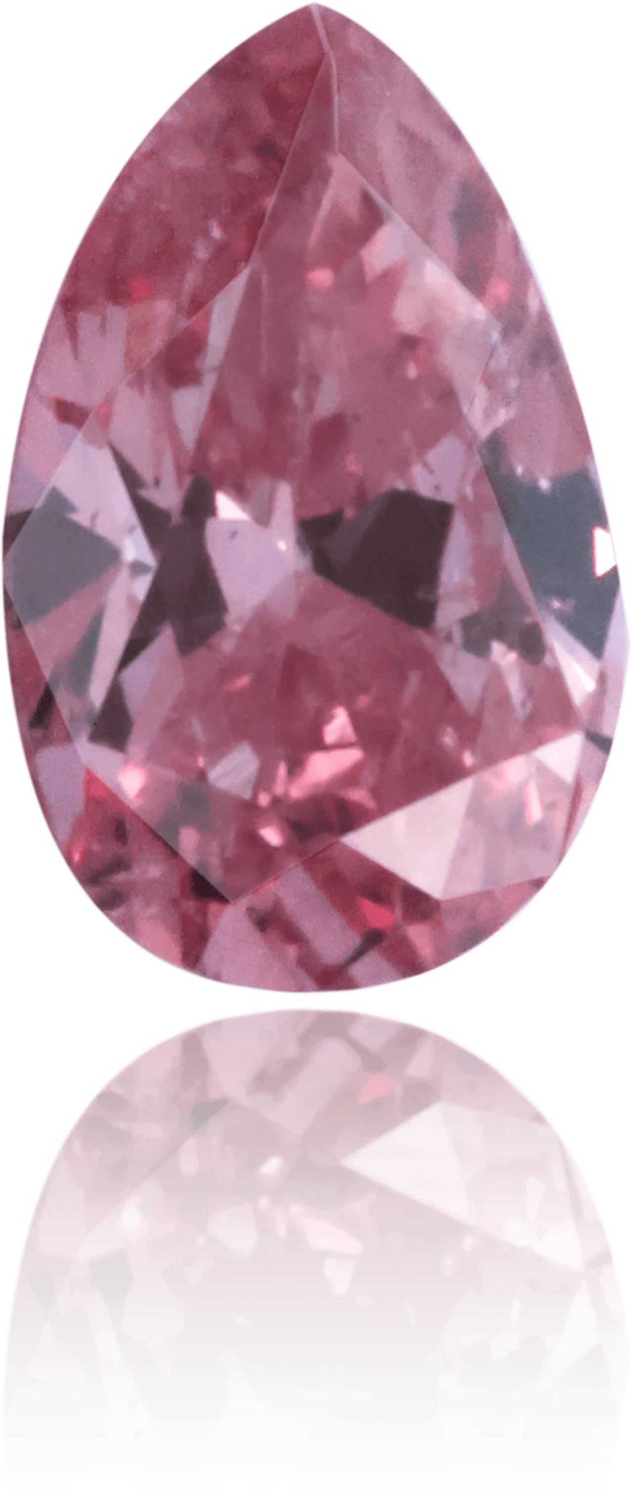 Natural Pink Diamond Pear Shape 0.21 ct Polished